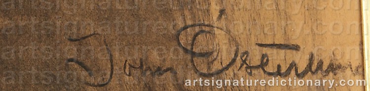 Signature by John ÖSTERLUND