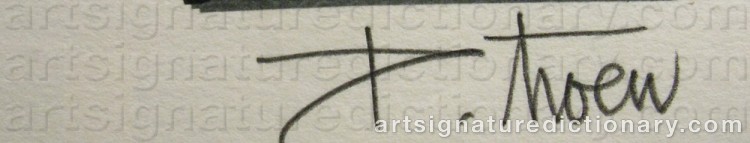 Signature by Petter THOEN