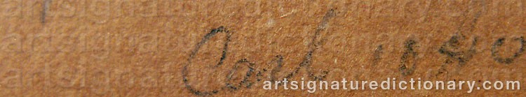 Signature by ‘King Of Sweden’ KUNG KARL XV