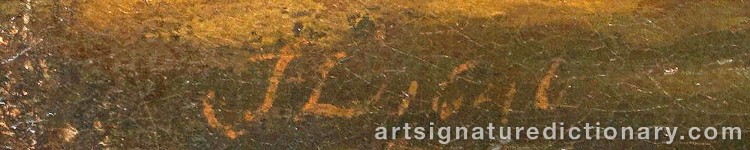 Authentic signature by Herman SAFTLEVEN on Painting/Watercolour artwork