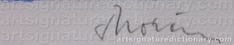 Signature by Gunnar THORÉN