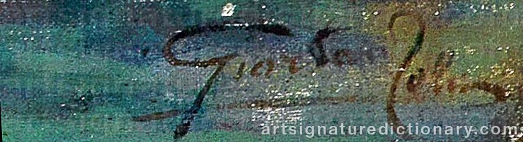 Signature by Felice GIORDANO