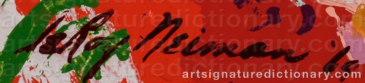 Signature by Leroy NEIMAN