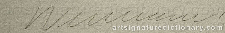 Signature by Tom WESSELMANN