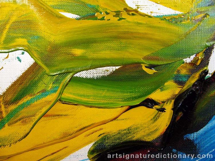 Close-up details showing Bengt LINDSTRÖM signature forgery characteristics