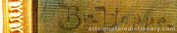 Signature by Bruno HOPPE