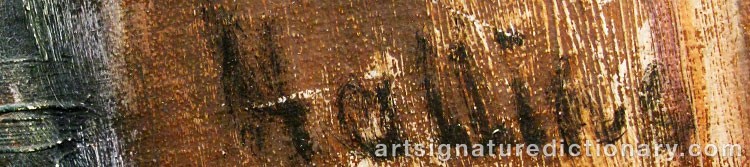Signature by Birger HALLING