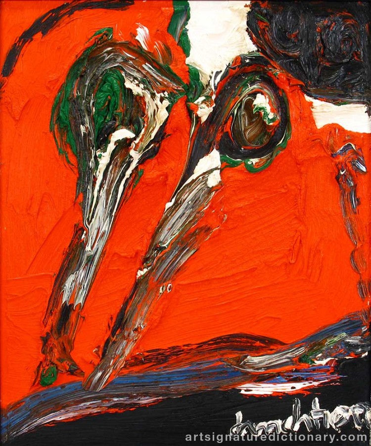 Close-up details showing Bengt LINDSTRÖM signature forgery characteristics