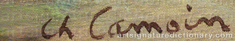 Signature by Charles CAMOIN