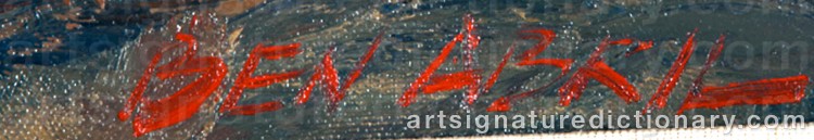 Signature by Ben ABRIL