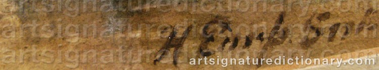 Signature by Henry The Elder EARP