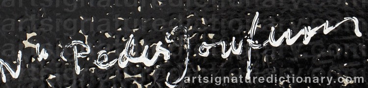 Signature by Peder JOSEFSSON
