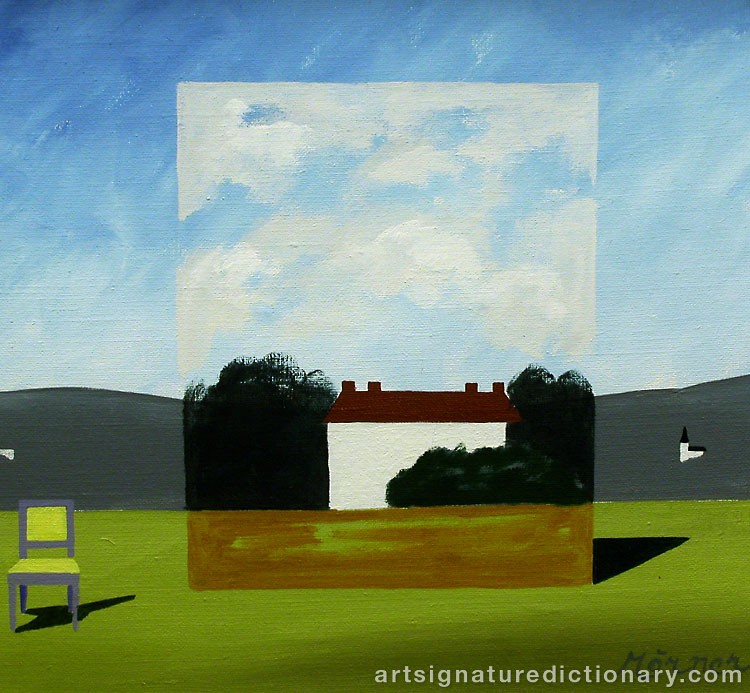 Close-up details showing Stellan MÖRNER signature forgery characteristics