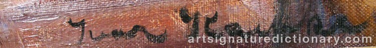 Signature by Ivar KAMKE