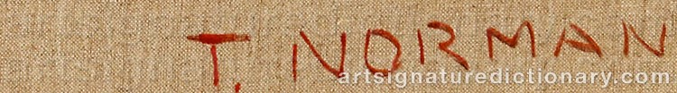 Signature by Torsten NORMAN
