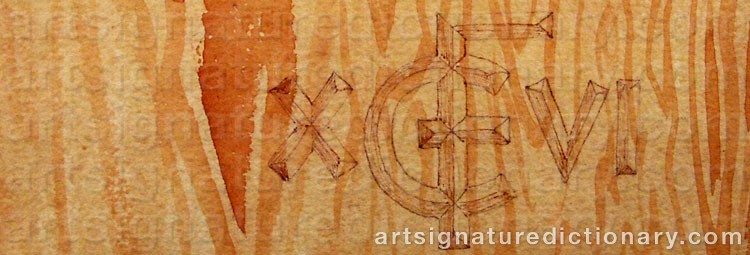 Signature by Carl Johan FORSBERG