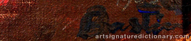 Signature by Louis BASTIN