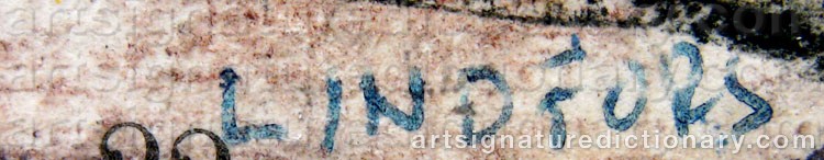 Signature by Kent LINDFORS