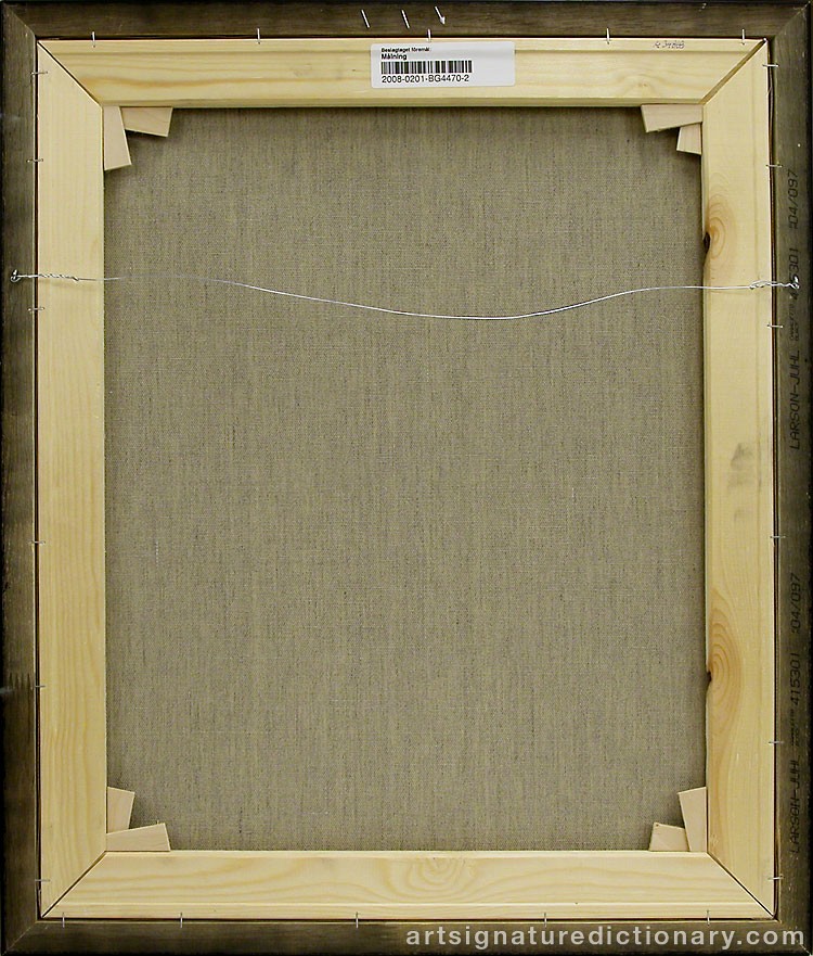 Close-up details showing Madelaine ‘M Pyk’ PYK signature forgery characteristics