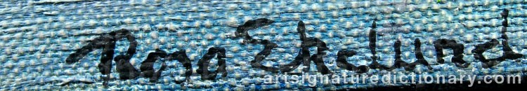 Signature by Rosa EKELUND