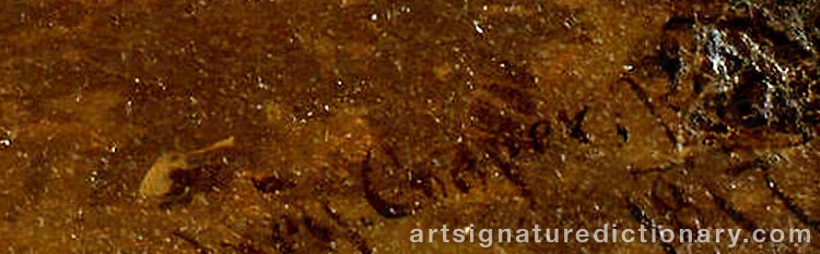 Signature by Thomas Sidney COOPER
