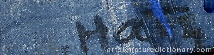 Signature by Felix HATZ