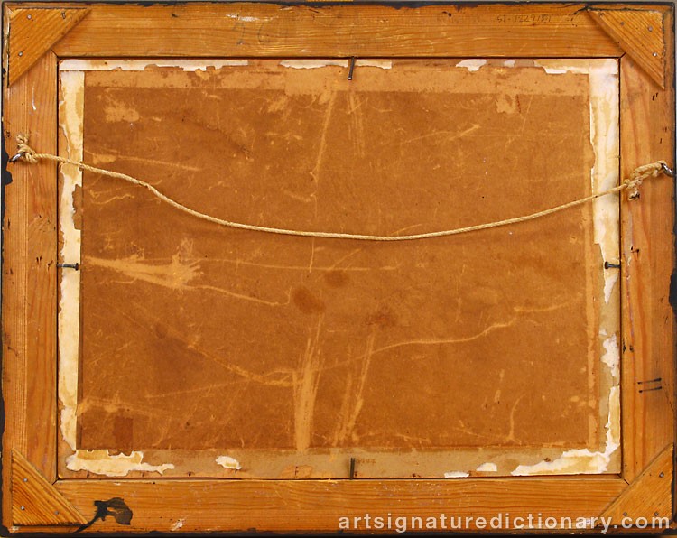 Close-up details showing Robert Rafaelovich FALK signature forgery characteristics