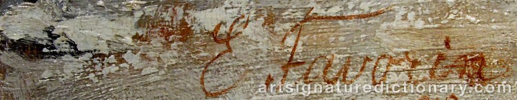 Signature by Ellen FAVORIN
