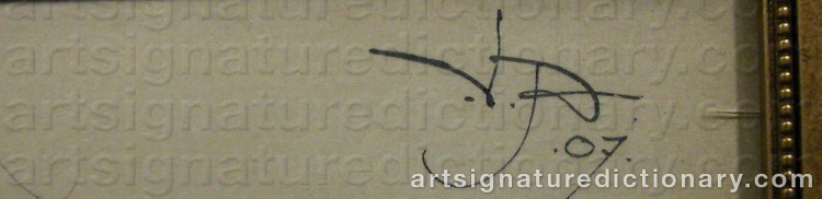 Signature by Victor ‘Vicke’ ANDRÉN