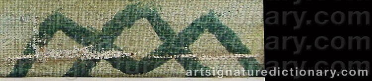 Authentic signature by Mario OEHLSCHLÄGER on  artwork