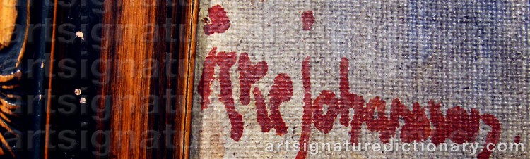 Signature by Åke JOHANSSON