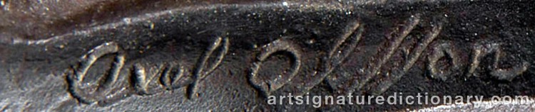 Signature by Axel OLSSON