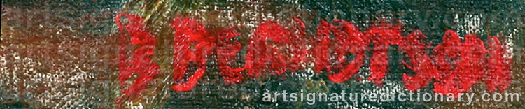 Signature by Birger BERNDTSON
