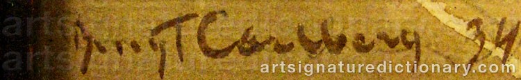 Signature by Bengt CARLBERG