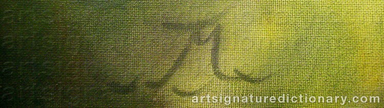 Forged signature of Roberto MATTA
