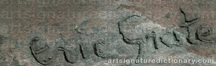 Signature by Eric GRATE