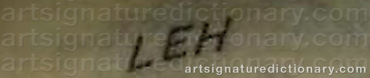 Signature by Lars-Erik (Sami Artist) HUUVA