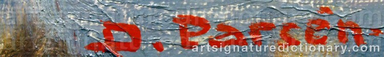 Signature by David PARSEN
