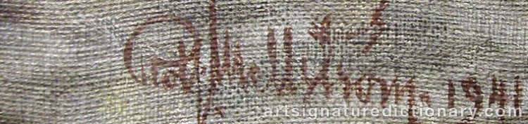 Signature by Rolf MELLSTRÖM