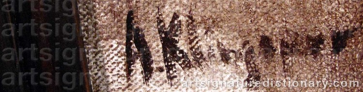 Signature by Alexander KLINGSPOR
