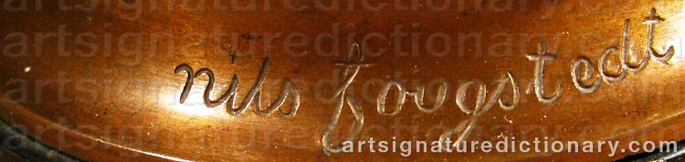 Signature by Nils FOUGSTEDT