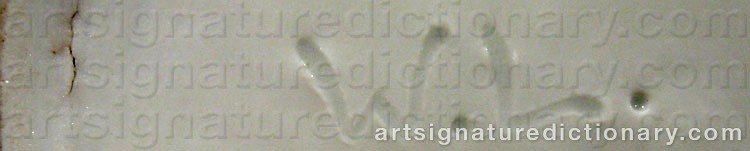 Signature by Waldemar LINDSTRÖM