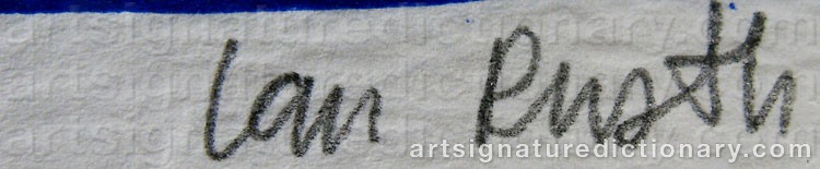 Signature by Ian RUSTH