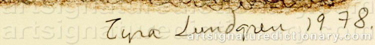 Signature by Tyra LUNDGREN