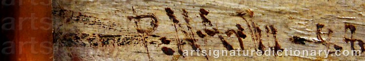 Signature by Peter Nicolai ARBO