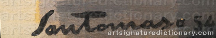 Signature by Guiseppe SANTOMASO