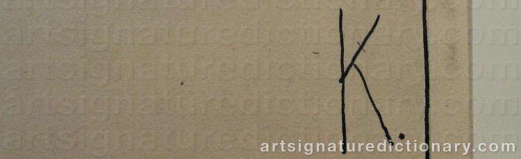 Signature by Carl KRAWE
