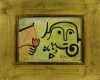 Close-up details showing Paul KLEE signature forgery characteristics