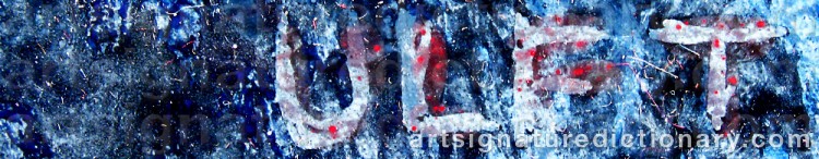 Authentic signature by Ulf TÖRNEMAN on  artwork