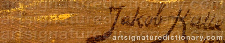 Signature by Jakob KULLE